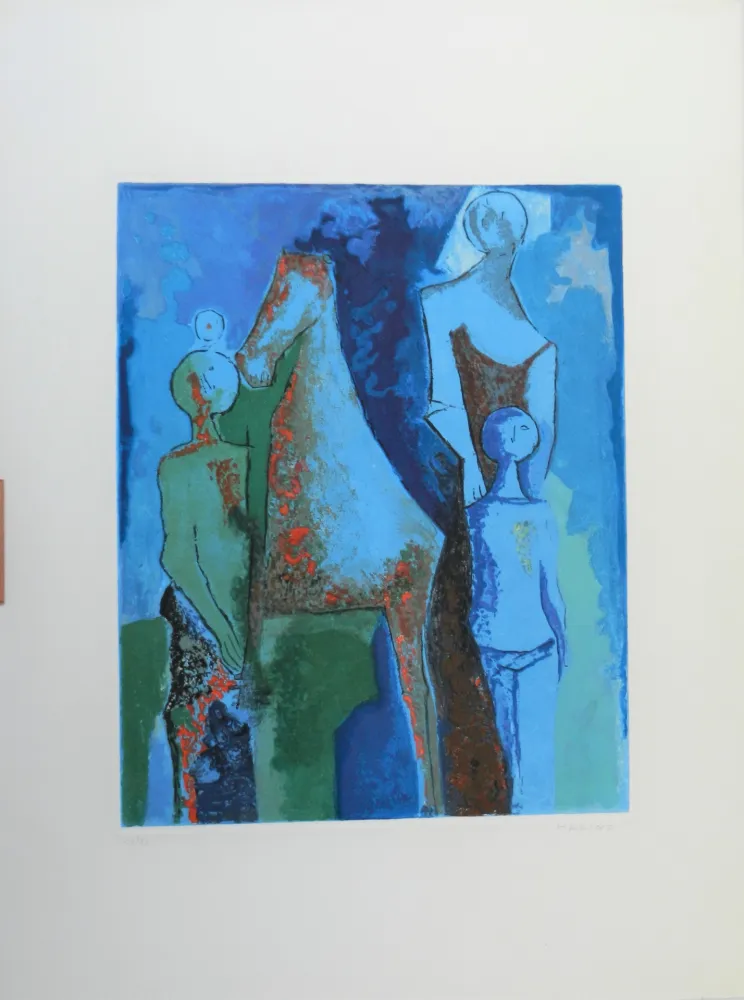 Ets En Aquatint Marini - Marino from Shakespeare I