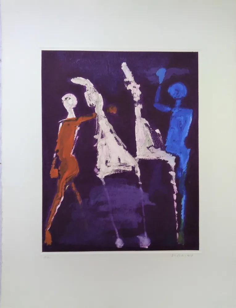 Ets En Aquatint Marini - Marino from Shakespeare II