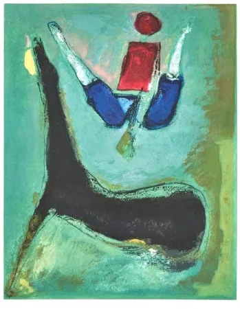 Ets En Aquatint Marini - Marino From Shakespeare II, tav. III