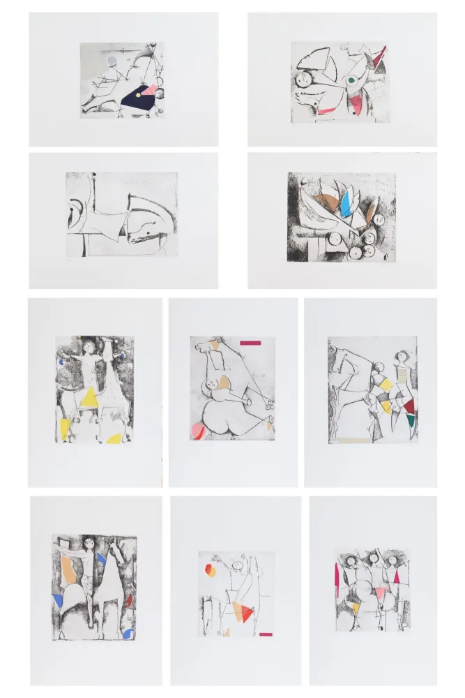 Ets En Aquatint Marini - Marino to Stravinsky
