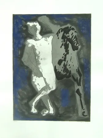 Ets En Aquatint Marini - Omaggio a Michelangelo