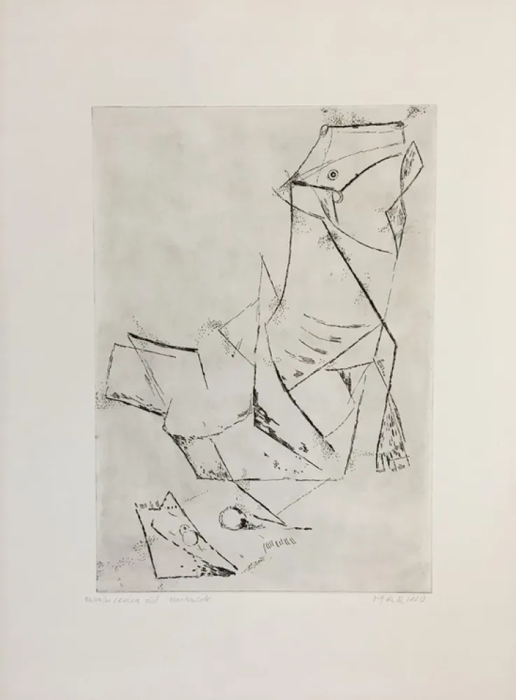 Ets En Aquatint Marini - Opera Grafica 16