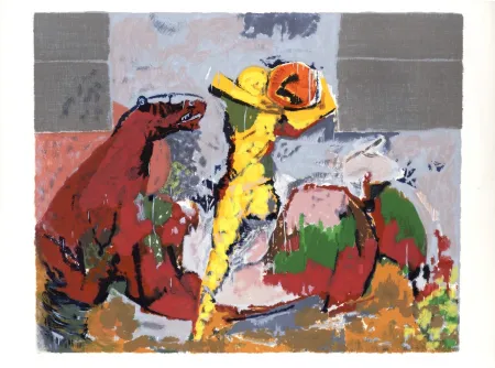 Lithografie Marini - Orfeo