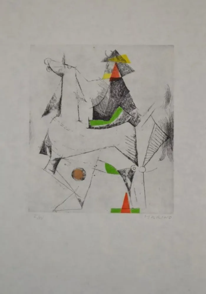 Ets En Aquatint Marini - Portfolio A-133 Composizione