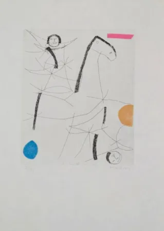 Ets En Aquatint Marini - Portfolio A-137 Toute De Marino