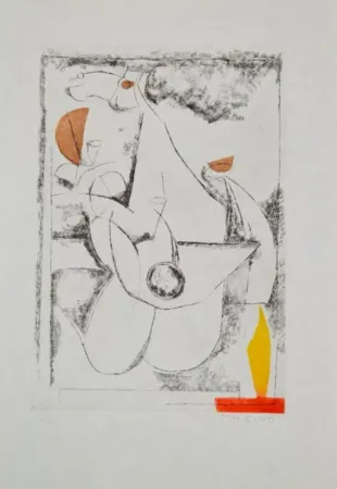 Ets En Aquatint Marini - Portfolio A-55 Miracolo