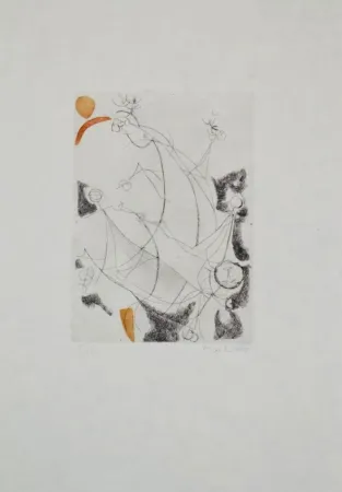 Ets En Aquatint Marini - Portfolio A-55 Miracolo