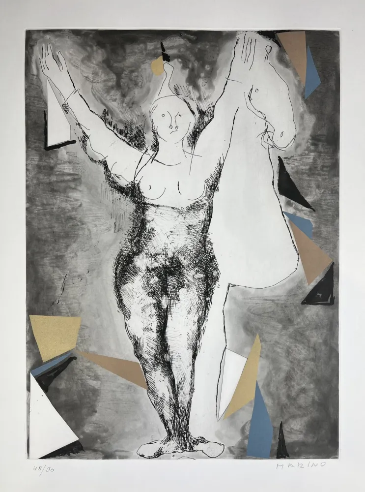 Ets En Aquatint Marini - RISVEGLIO