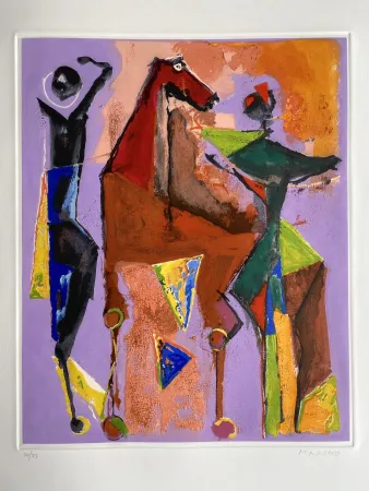 Ets En Aquatint Marini - Shakespeare I, Sheet III