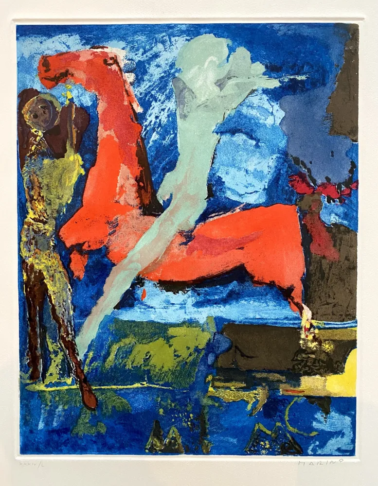 Ets En Aquatint Marini - Shakespeare I, Sheet VI