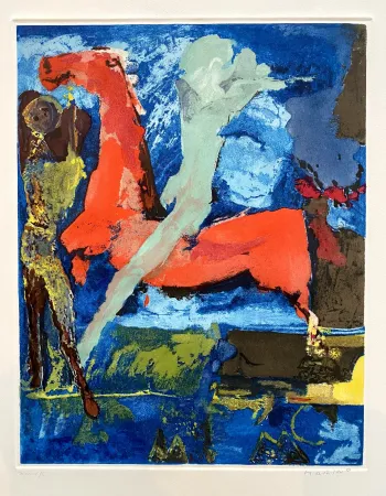 Ets En Aquatint Marini - Shakespeare I, Sheet VI