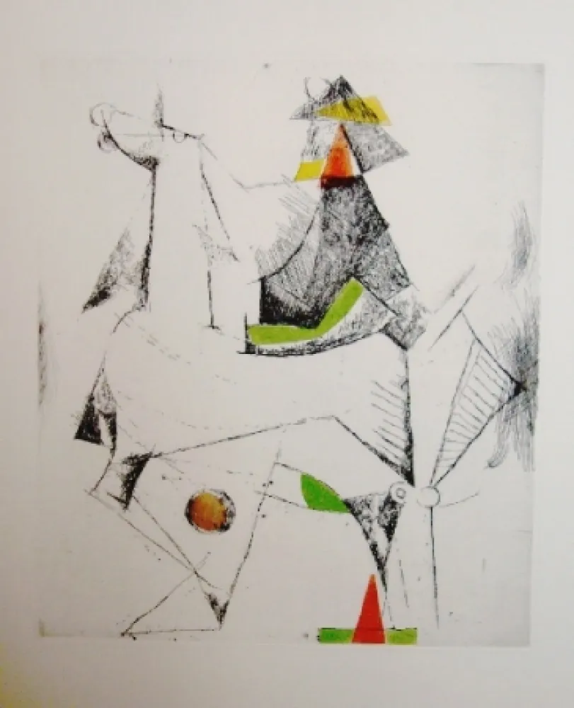 Ets En Aquatint Marini - Tout près de Marino 