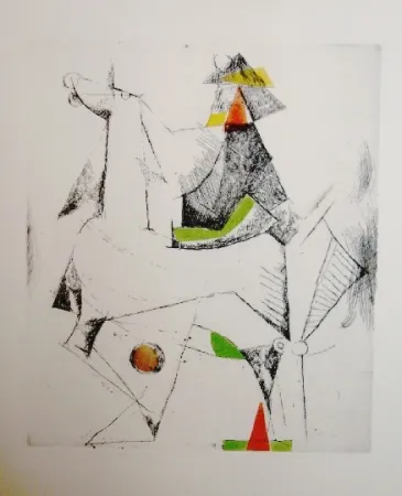 Ets En Aquatint Marini - Tout près de Marino 