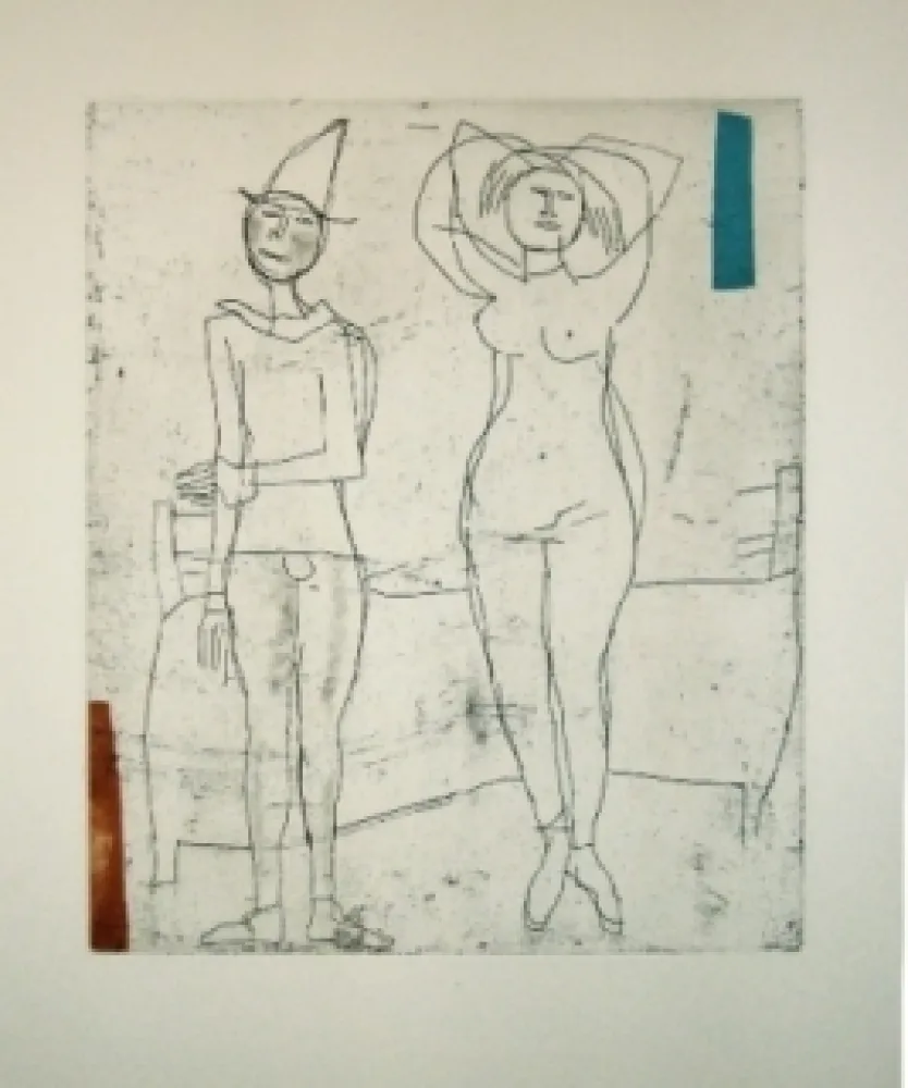 Ets En Aquatint Marini - Tout près de Marino