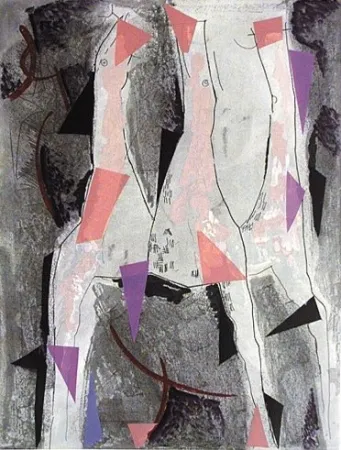 Ets En Aquatint Marini - Tre cavalli