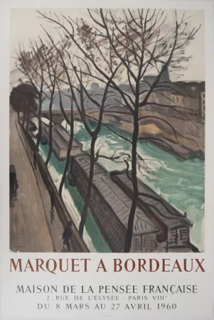 Geïllustreerd Boek Marquet - Bateaux-lavoirs et Pont Neuf