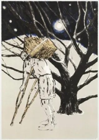 Lithografie Martinez Celaya - The Tree