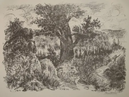 Lithografie Masereel - (Das Alter)