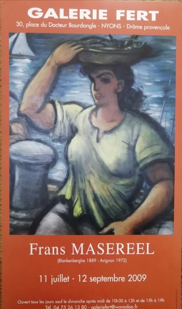 Poster Masereel - Galerie Fert - 2009