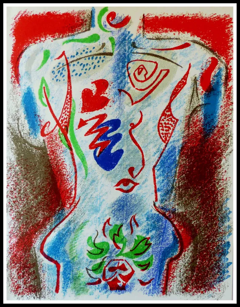 Lithografie Masson - BUSTE