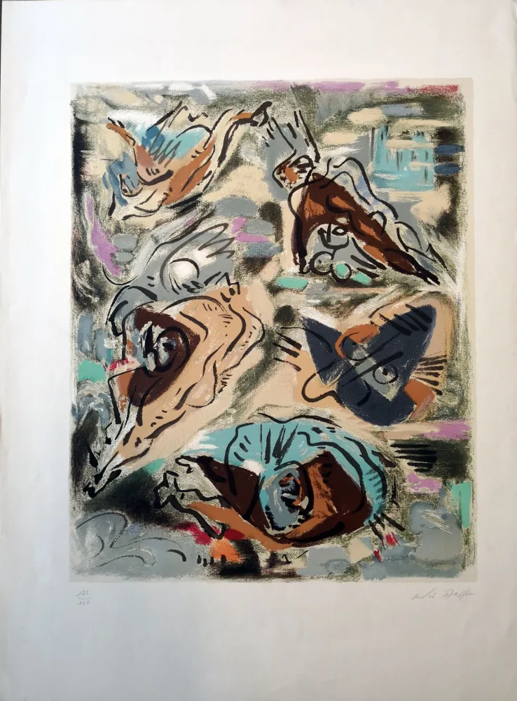 Lithografie Masson - Composition 1