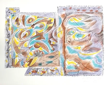 Lithografie Masson - Composition