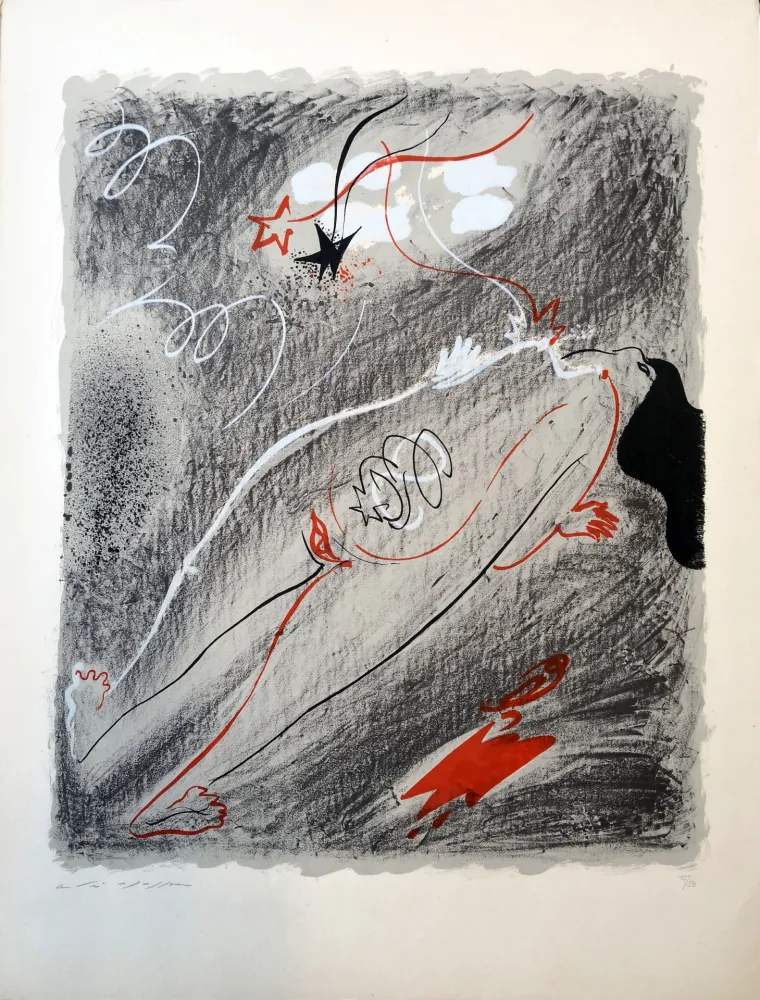 Lithografie Masson - Composition A