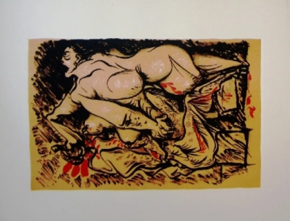 Lithografie Masson - Dessins érotiques - 20 lithographies