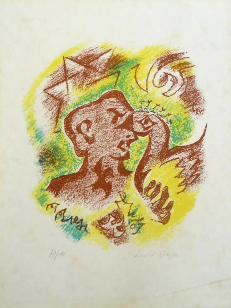 Lithografie Masson - Figure