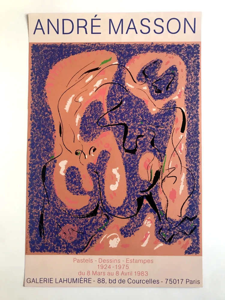 Zeefdruk Masson - Galerie Lahumière