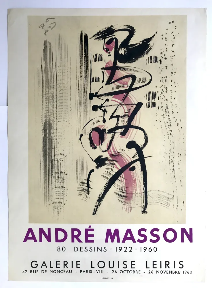 Poster Masson - Galerie Louise Leiris