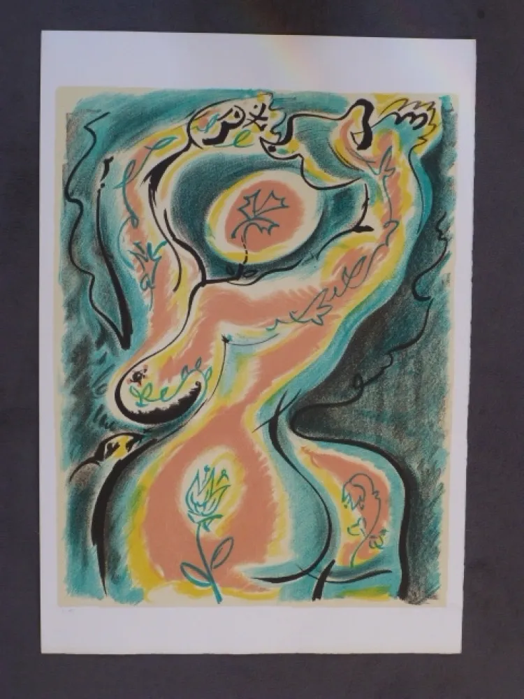 Lithografie Masson - La danse 