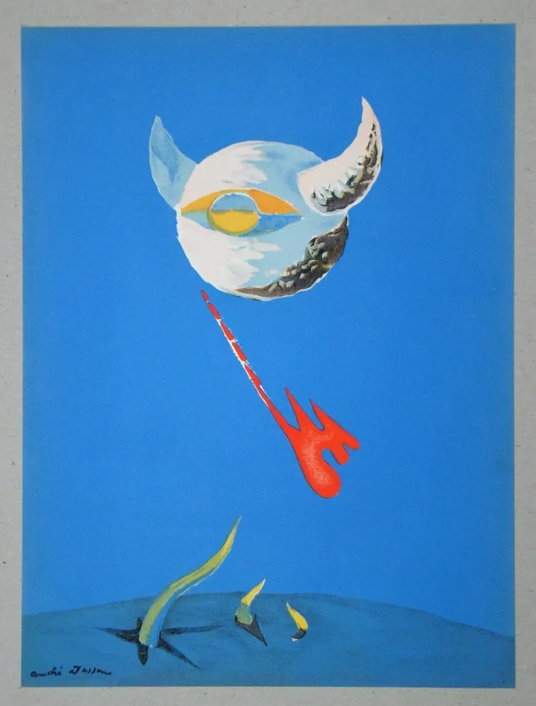 Lithografie Masson - La lune