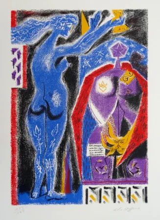 Lithografie Masson - L'armure secrète