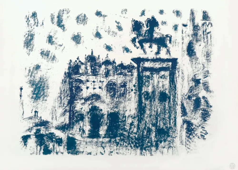 Lithografie Masson - Le Colleone