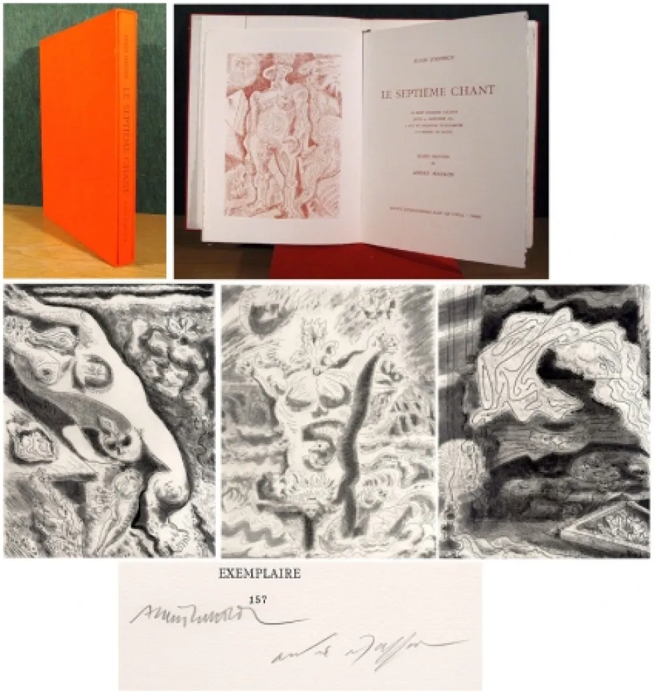 Geïllustreerd Boek Masson - Le Septieme Chant 