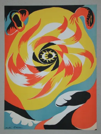 Lithografie Masson - Le soleil