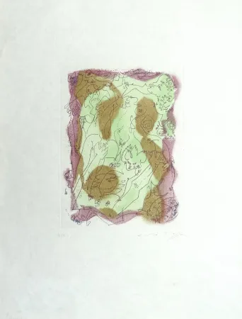 Ets En Aquatint Masson - Les Érophages