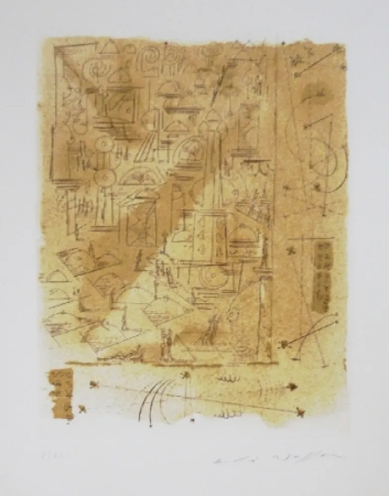 Lithografie Masson - Les europhages 2