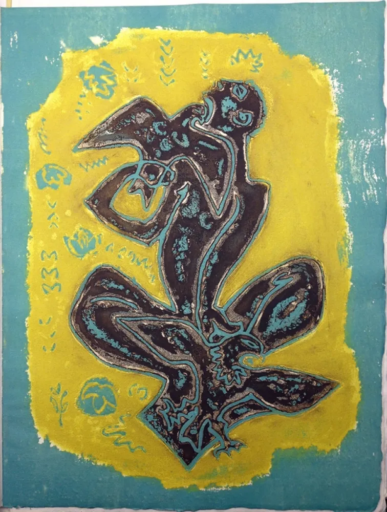 Geïllustreerd Boek Masson - LES HAIN-TENY. 16 eaux-fortes et reliefs en couleurs.