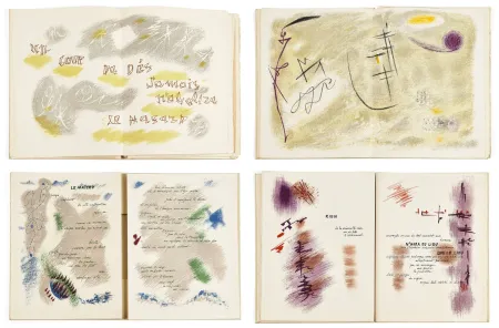 Geïllustreerd Boek Masson - Mallarmé : UN COUP DE DÉS JAMAIS N'ABOLIRA LE HASARD. 28 lithographies originales en couleurs (1961)