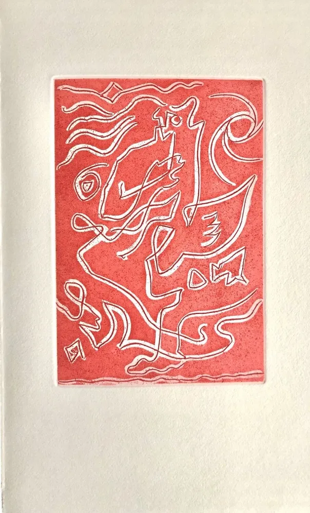 Ets En Aquatint Masson - Ô mésange, ô peut-être