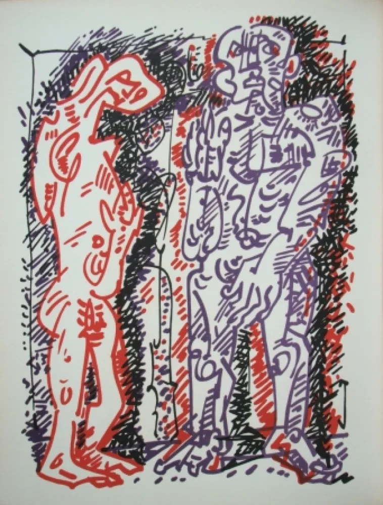 Lithografie Masson - Oaristys