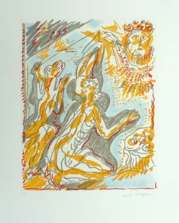 Ets En Aquatint Masson - Philémon et Baucis