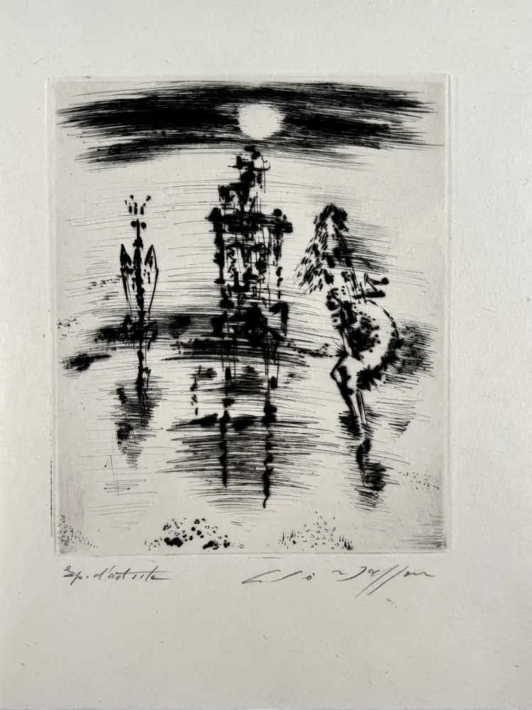 Ets En Aquatint Masson - Pour Saint-Pol Roux 