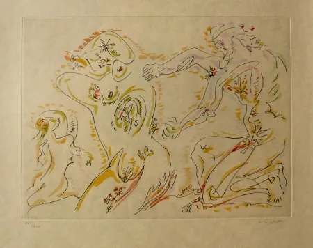 Ets En Aquatint Masson - Sans titre