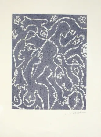 Ets En Aquatint Masson - Sans titre