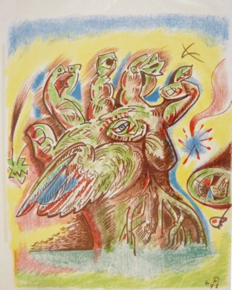 Lithografie Masson - Sans titre