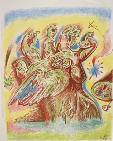 Lithografie Masson - Sans titre