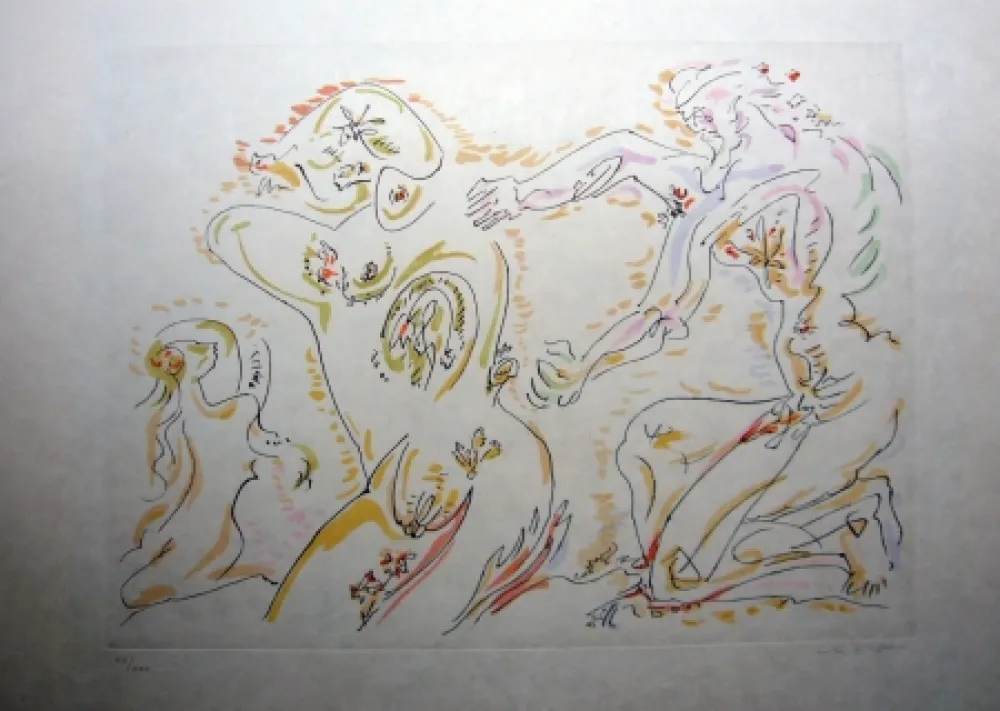 Ets En Aquatint Masson - Sans titre